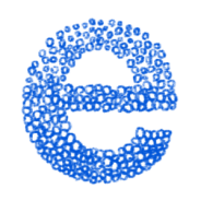 Drawing of National Eczema Board badge