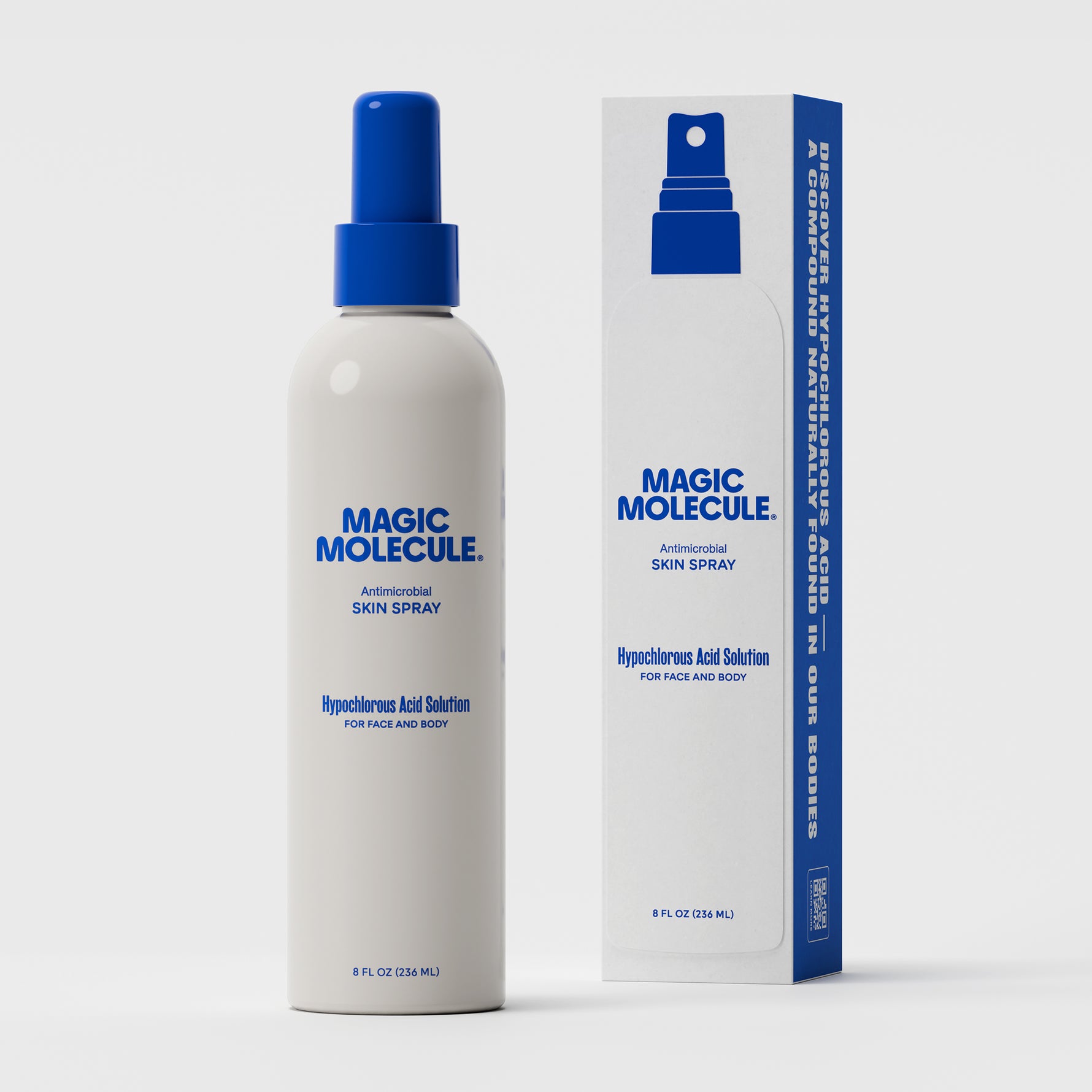 8oz skin spray next to box 